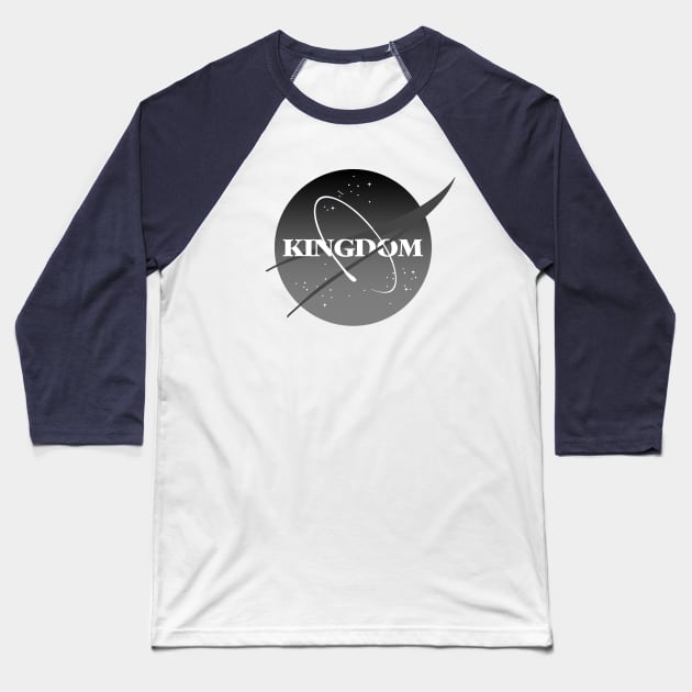 KINGDOM (NASA) Baseball T-Shirt by lovelyday